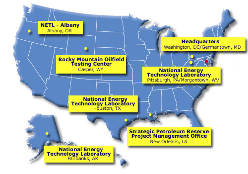 Office of Fossil Energy Labs and Facilities