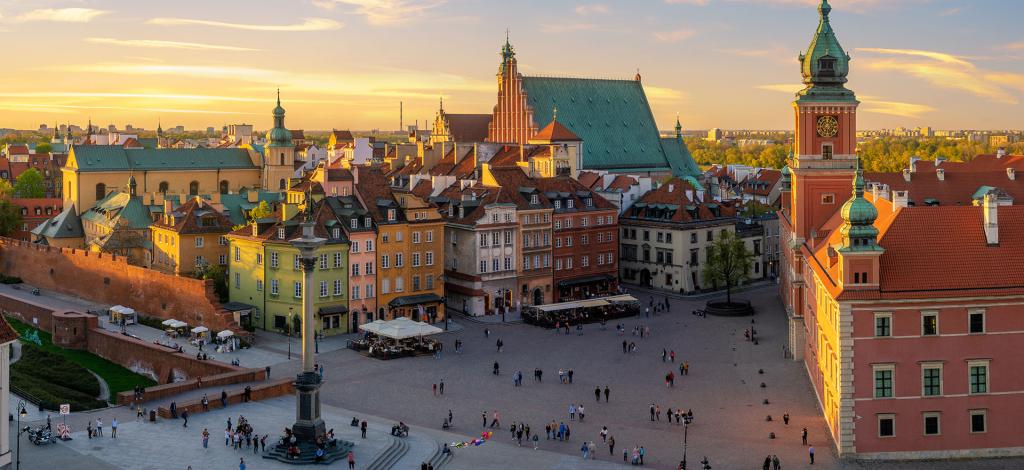 A photo of Warsaw, Poland