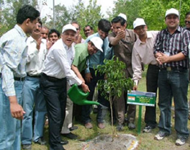 India delegates participate in ceremonial tree  planting as part of CSLF meeting in Delhi