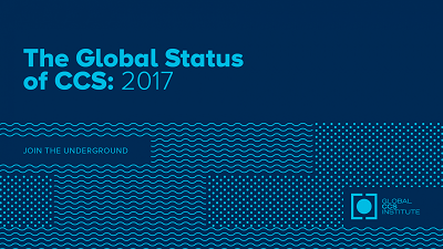 2017 Global Status of CCS report cover