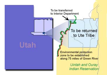 Oil Reserve Land to be Returned to Utes