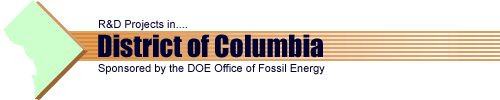DOE Fossil Energy R&D Projects in the District of Columbia